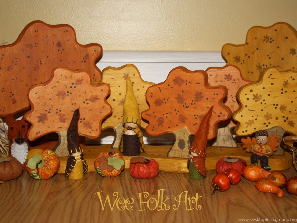 Free Desktop Wallpapers » Wee Folk Art