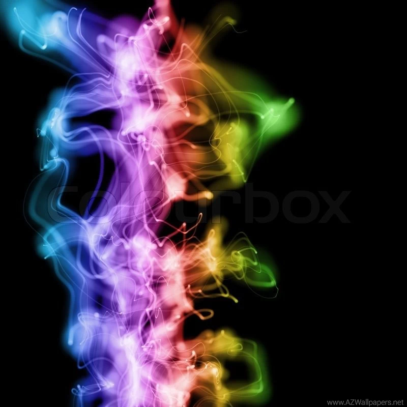 Smooth Abstract Colorful Smoky Backgrounds Stock Photo