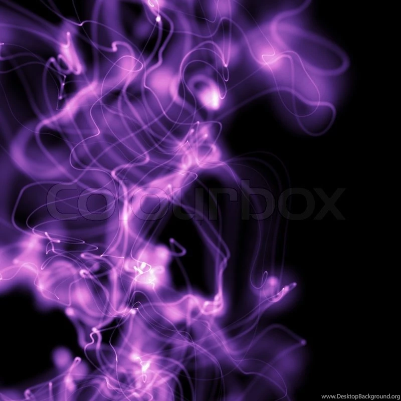 Wavy Abstract Violet Smoky Backgrounds