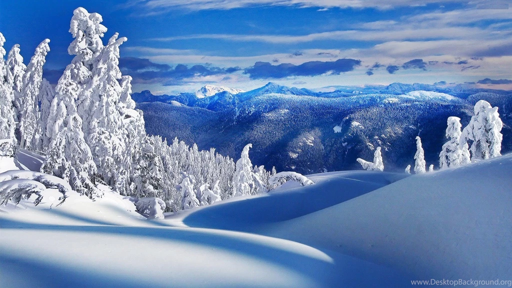 Blue Winter Desktop Wallpapers