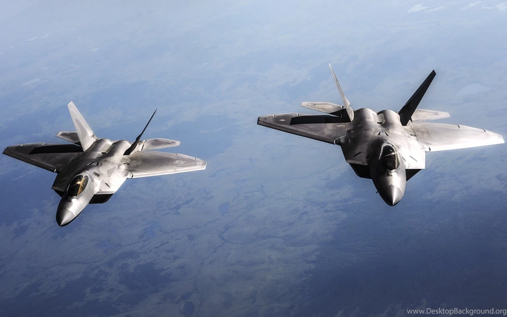 WALLPAPER HD Two Aircraft F 22 Raptor Hd Wallpapers