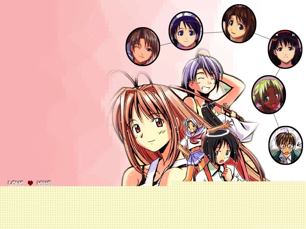 Lamparao Amor Decampos: Love Hina Wallpapers