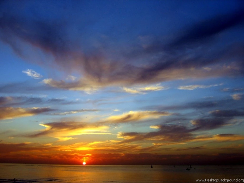 The Beach Sunset Wallpapers