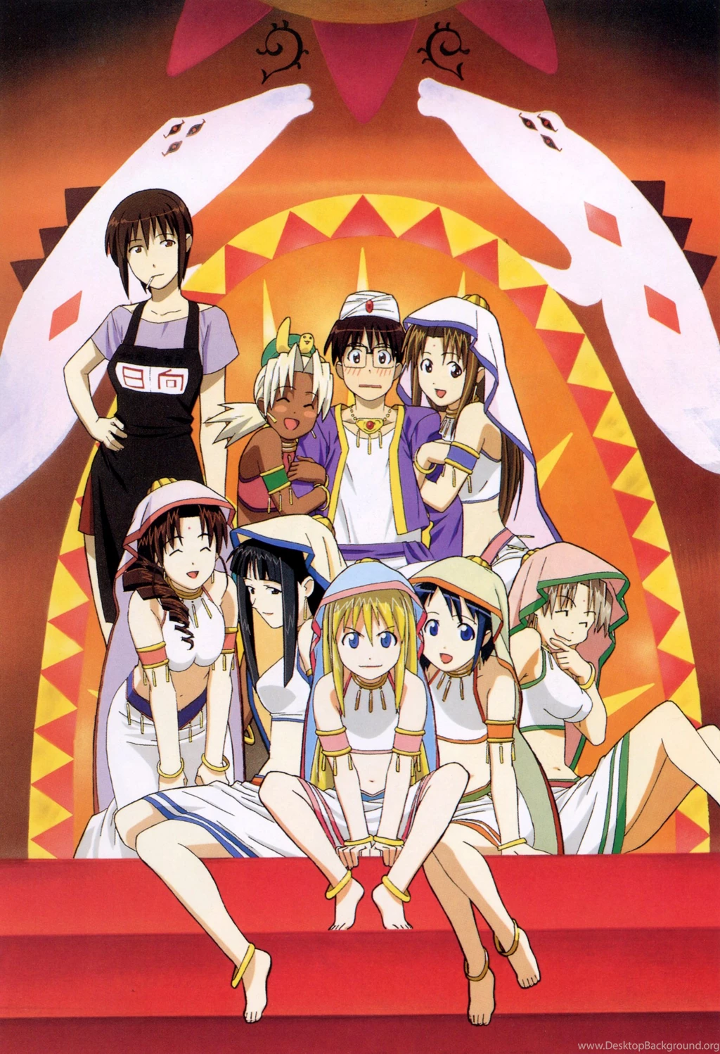 Download Love Hina Wallpapers 1828x2675