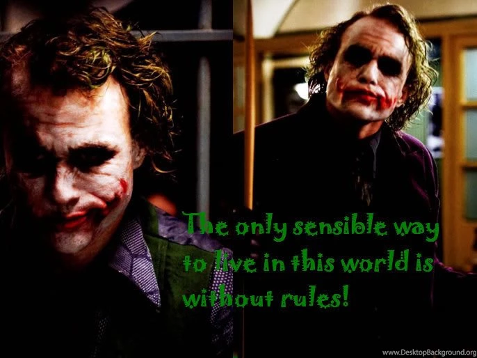 Women Who Rock: The Dark Knight Wallpapers Joker