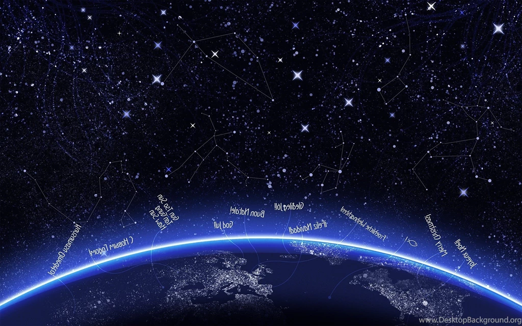 New Year, Earth, Stars, Space Wallpapers HD / Desktop And Mobile ...