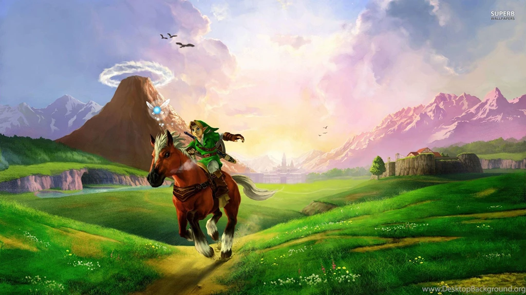 Zelda Ocarina Of Time Wallpapers Wallpapers Zone