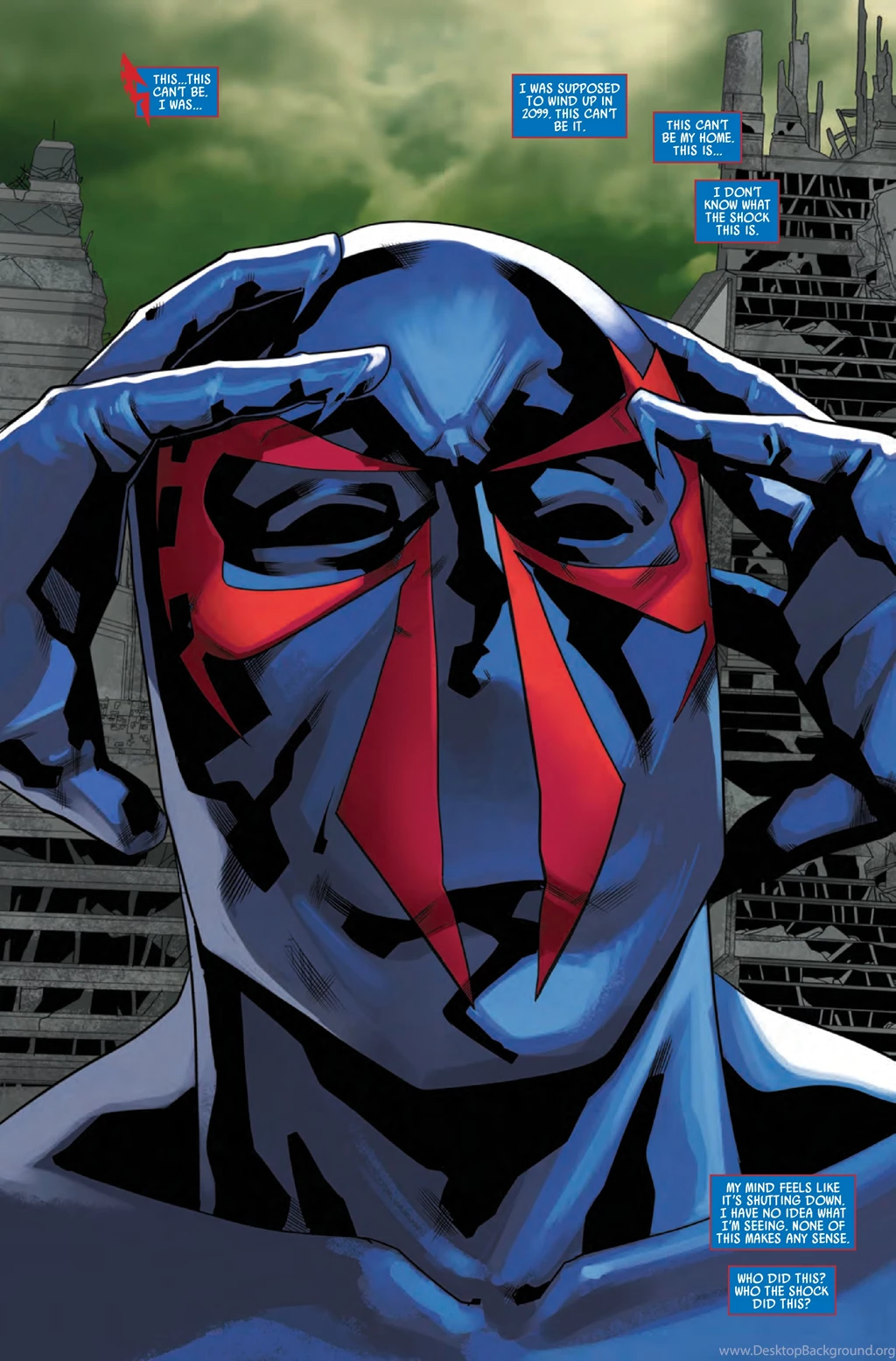 Spiderman 2099 Backgrounds Wallpapers Attachment 13279 Hd