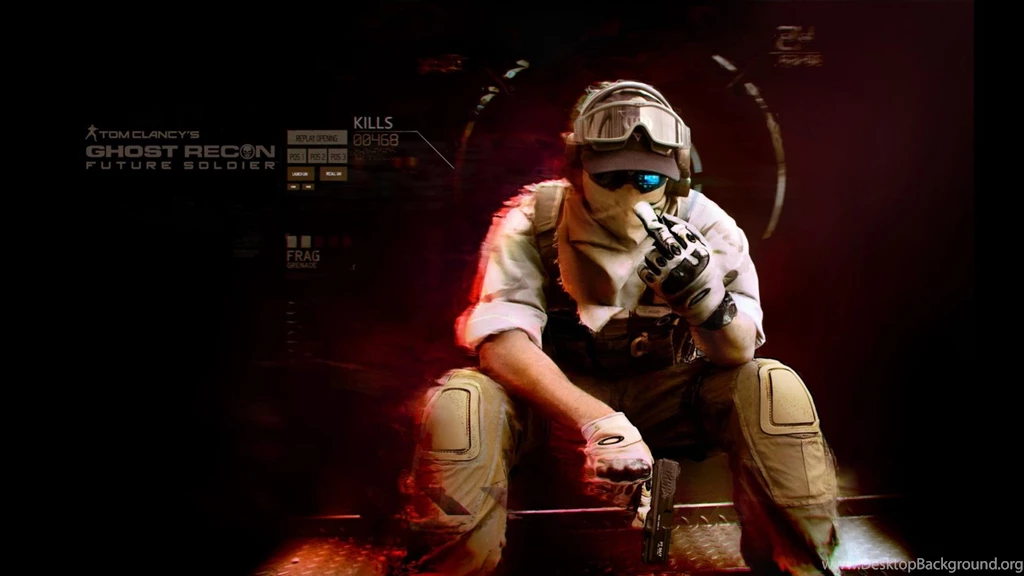 Wallpaper: Ghost Recon, Video Games, Fuck You, Man, Soldier, Dark ...