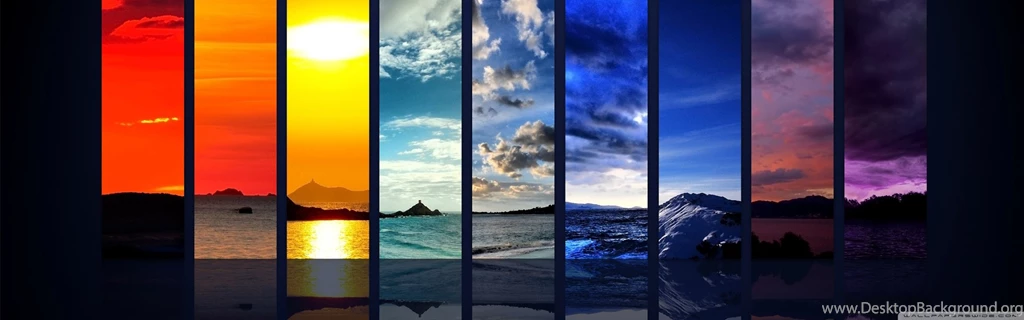 Spectrum Of The Sky HD Desktop Wallpapers : Fullscreen : Mobile ...