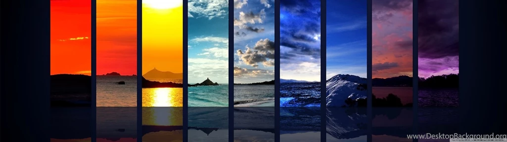 Spectrum Of The Sky HD Desktop Wallpapers : Fullscreen : Mobile ...