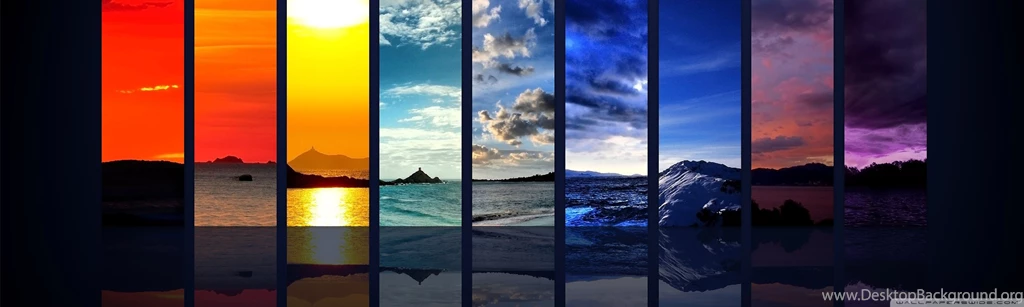 Spectrum Of The Sky HD Desktop Wallpapers : Fullscreen : Mobile ...