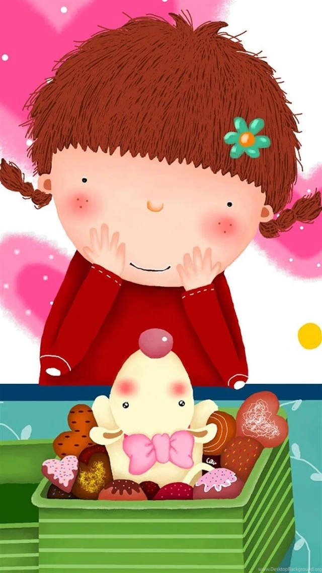 Girl Cute iPhone 5 Wallpapers