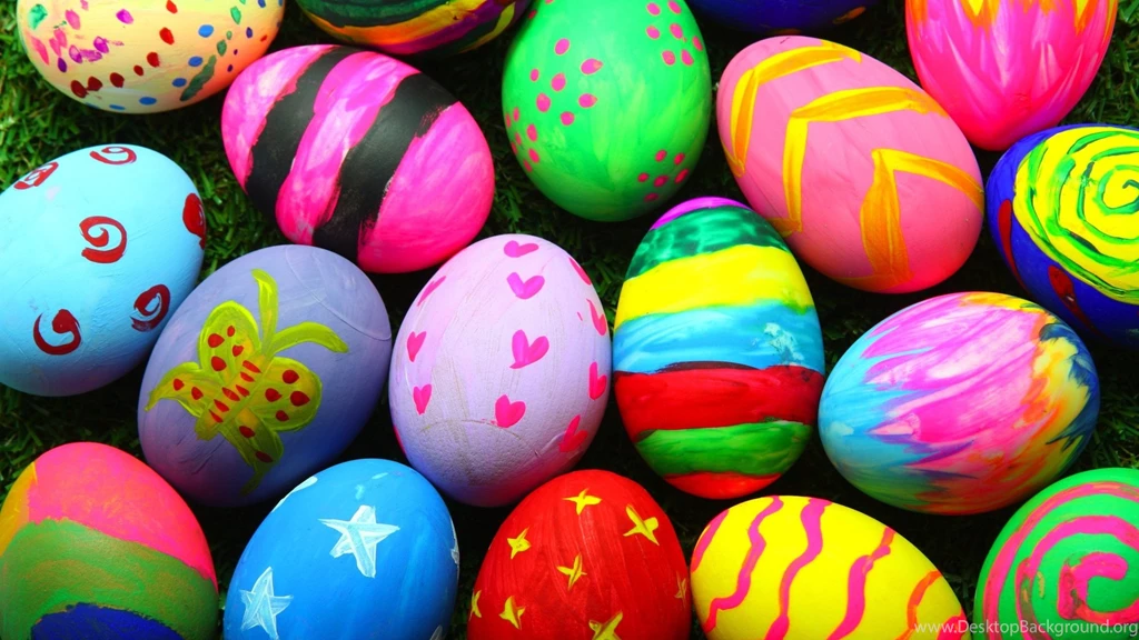 Colorful Easter Eggs Wallpapers