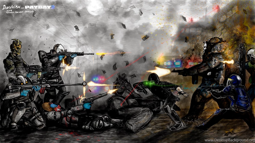 Deathwish Fan Art : Paydaytheheist