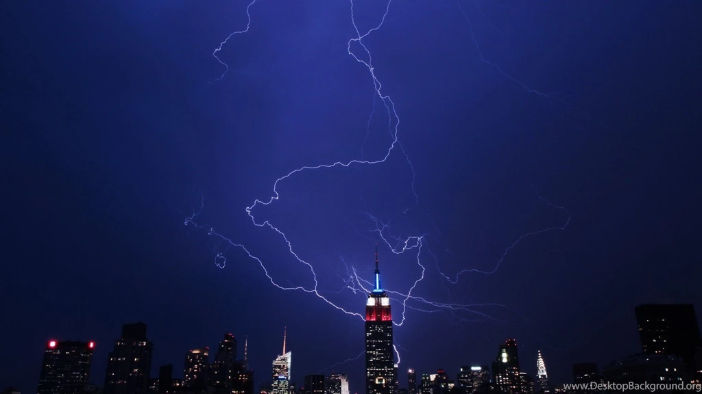 Empire State Building Lightning