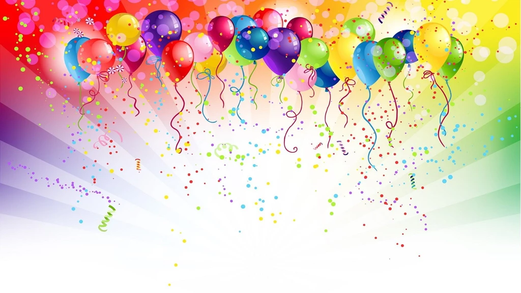 Happy Birthday Balloons Wallpapers HD For Desktop & Mobile