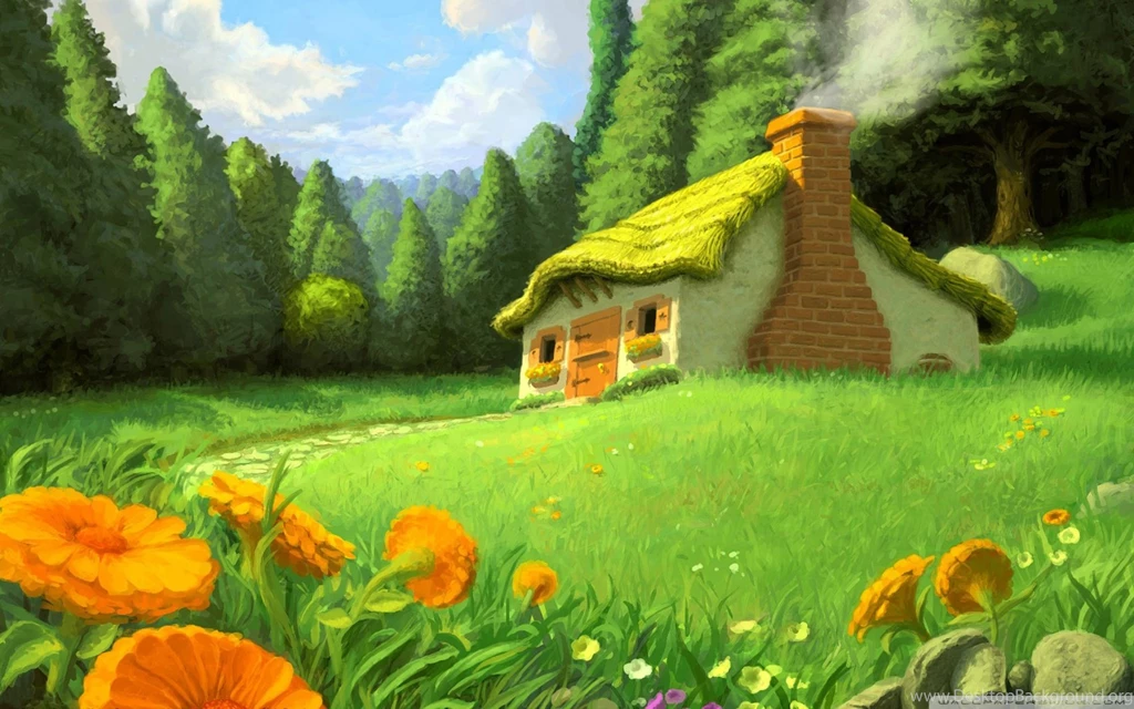 Fantasy Landscape HD Desktop Wallpapers : High Definition ...