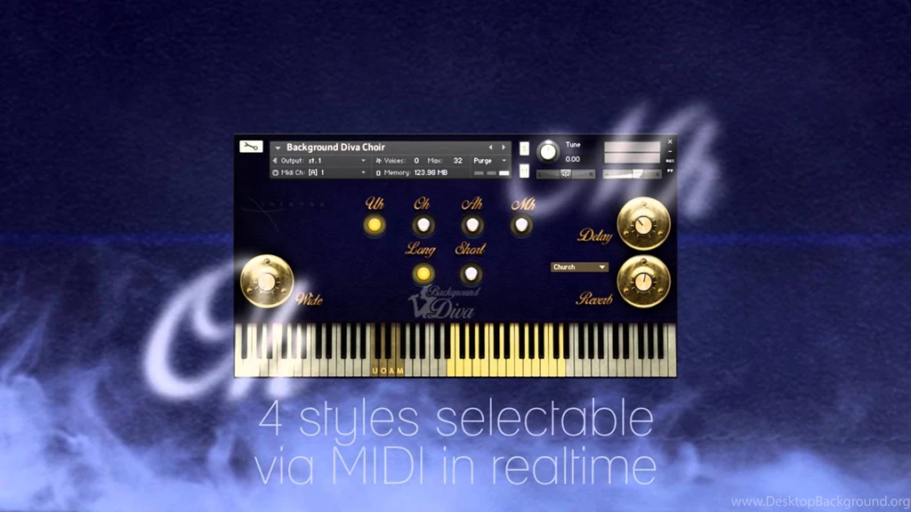Backgrounds Diva Solo Vocal & Choir Library For Kontakt (vsti ...