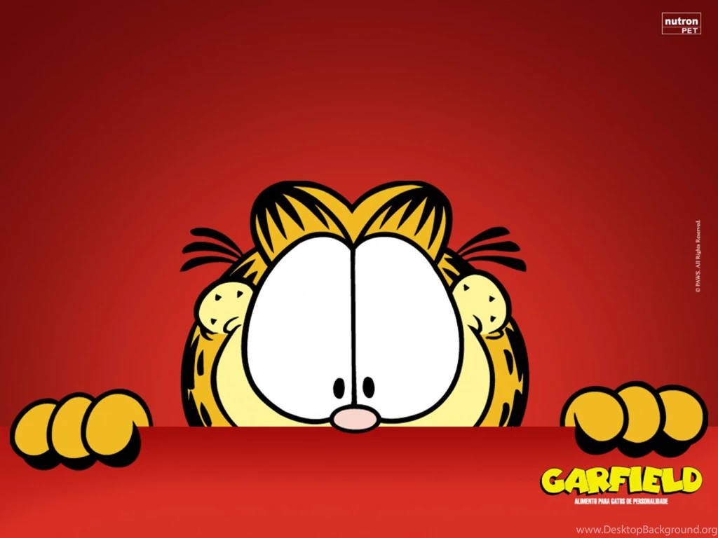 HD Cartoon Wallpapers Desktop And Naughtiest Cat Eater, Garfield