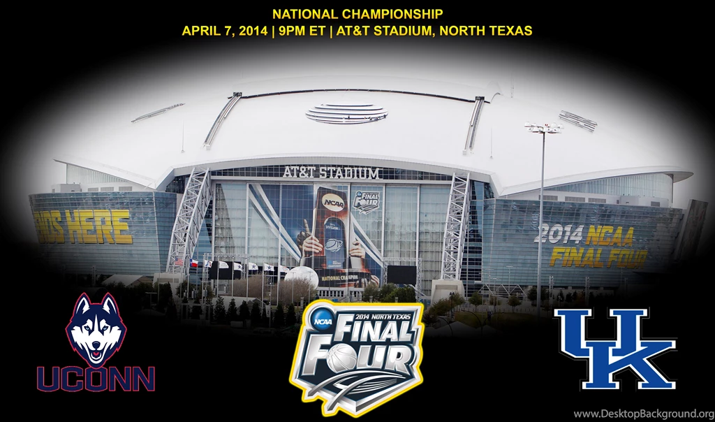 UConn Huskies Vs Kentucky Wildcats 2014 NCAA National Championship