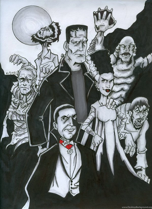 Classic Universal Monsters By DanShive On DeviantArt