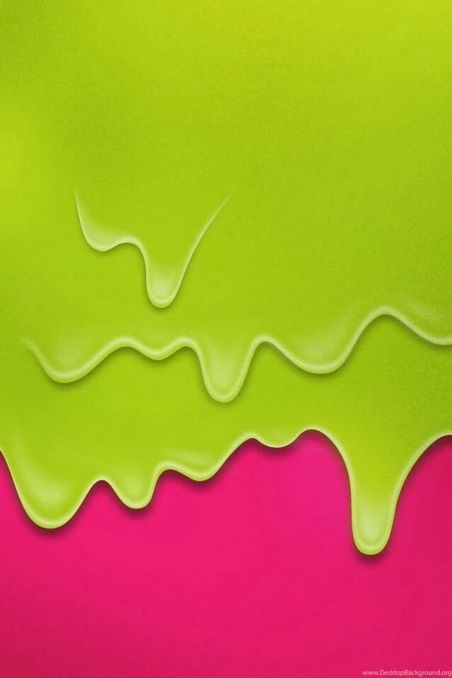 Lime/pink Paint Dripping Backgrounds