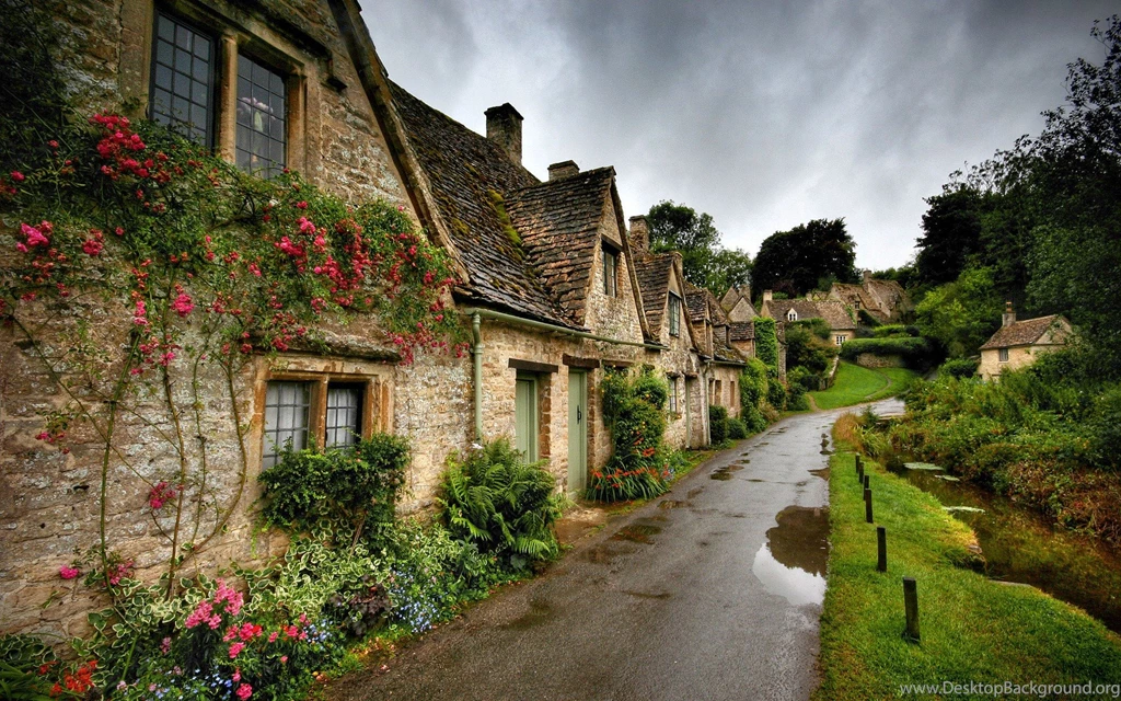 Download Desktop Wallpapers Rural Landscape Of European Villages