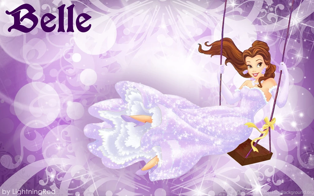 Wallpapers Belle Disney March Purple Princess 1920x1200