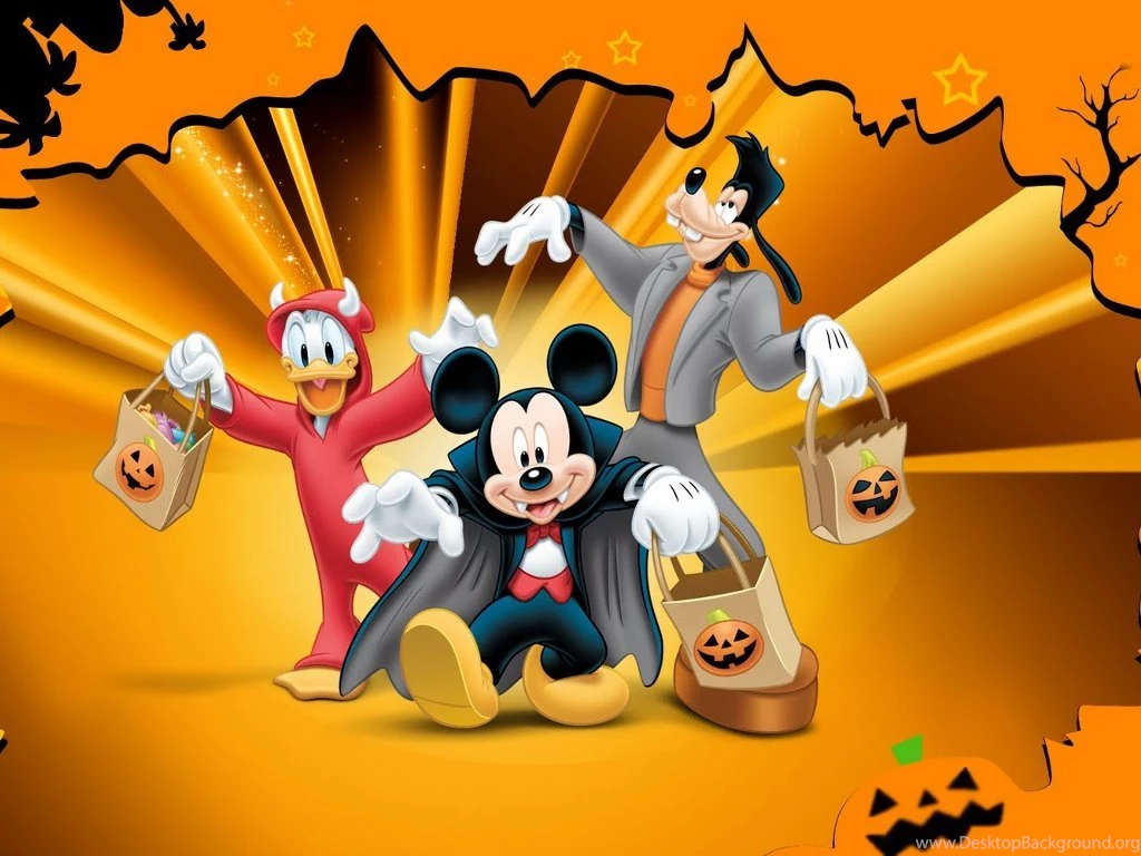 My Free Wallpapers Cartoons Wallpapers : Mickey Mouse Halloween