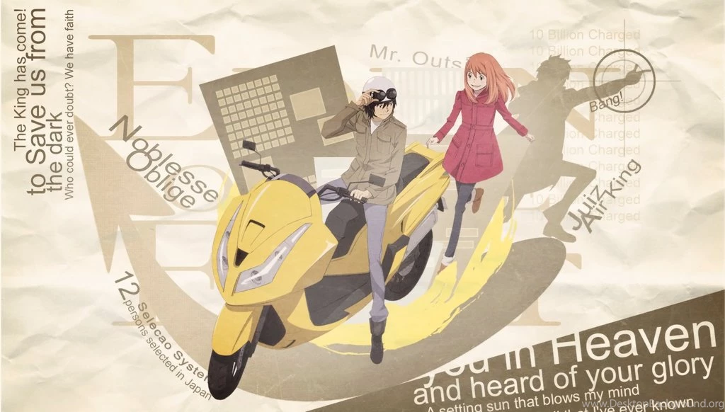Wallpaper: Higashi No Eden By Panelletdelimon On DeviantArt