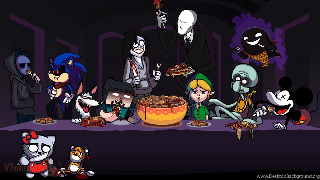 Video Game Characters, Mickey Mouse, Ghast, Link, Sonic The ...