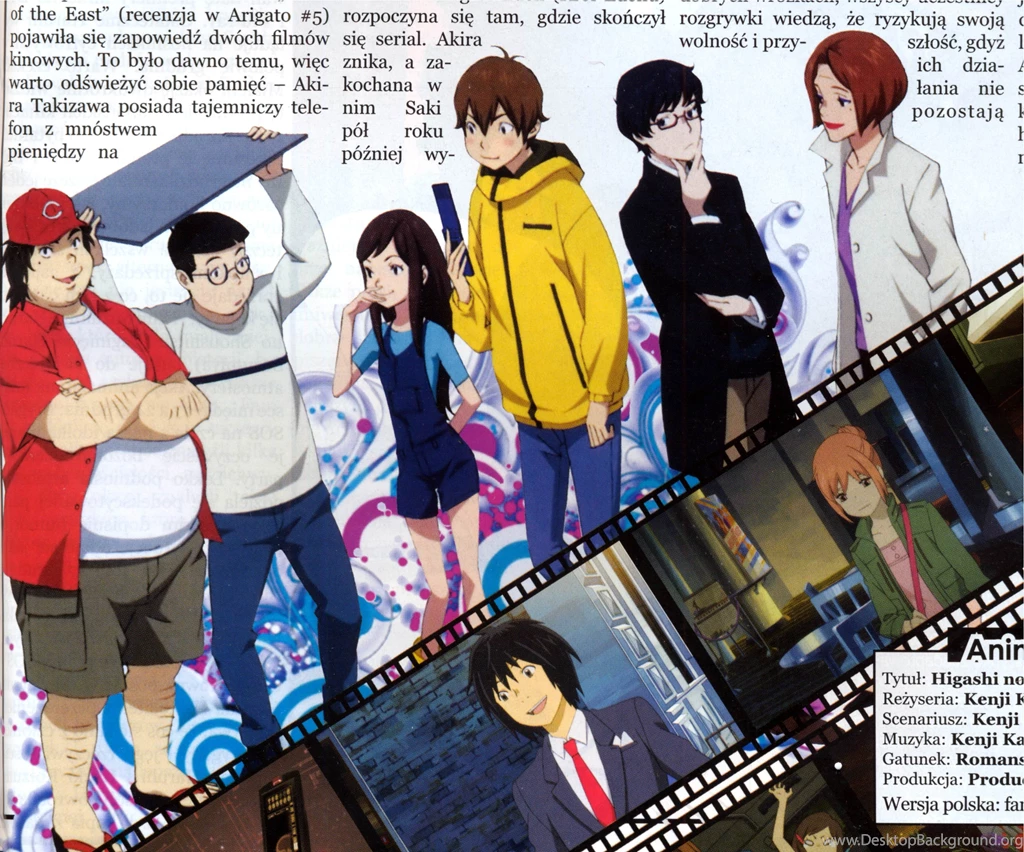 Higashi No Eden Zerochan Anime Image Board