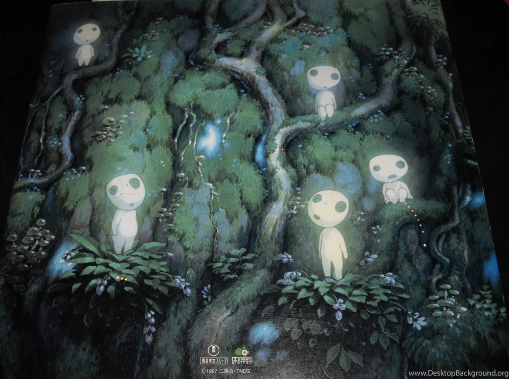 Princess Mononoke Kodama Wallpapers (