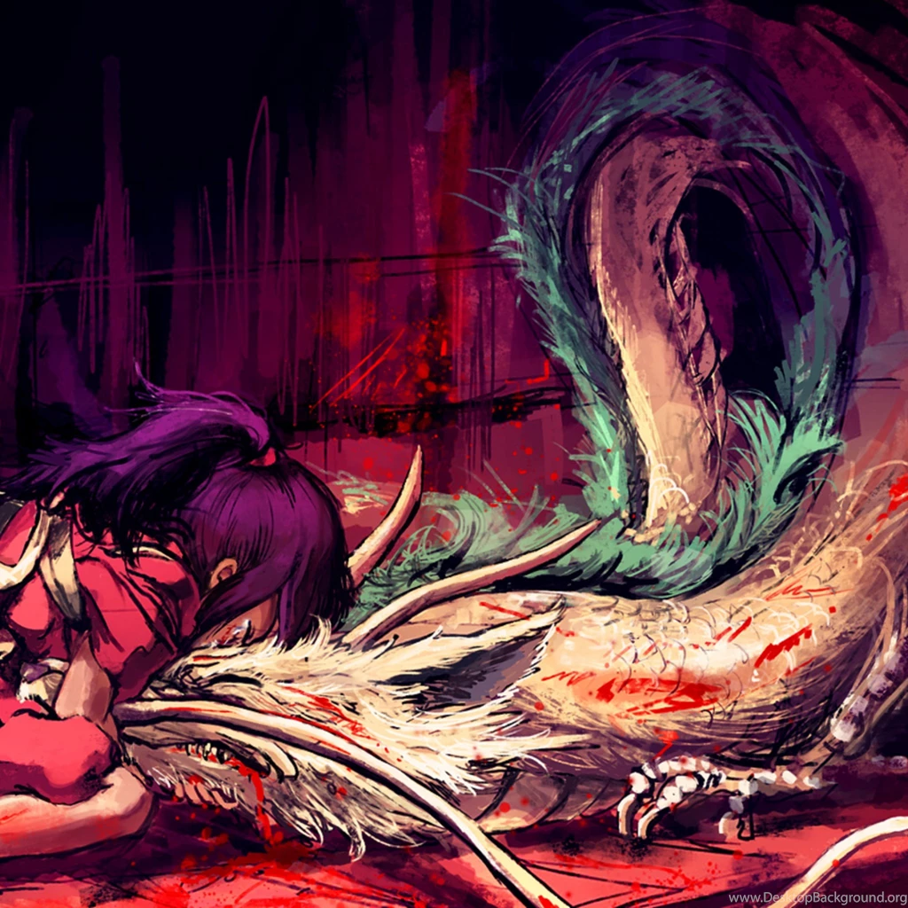 Princess Mononoke iPad 3,4 & Air Wallpapers