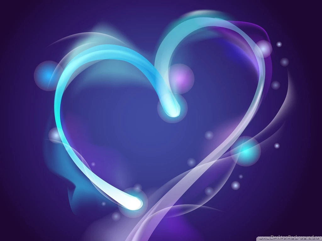 Blue Heart HD Desktop Wallpapers : Widescreen : High Definition ...