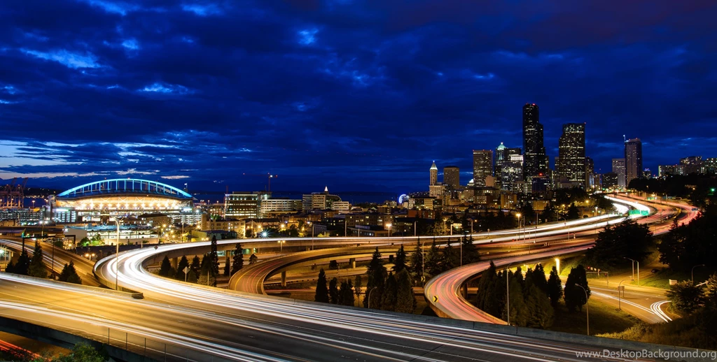 Washington Seattle Sunset Wallpapers