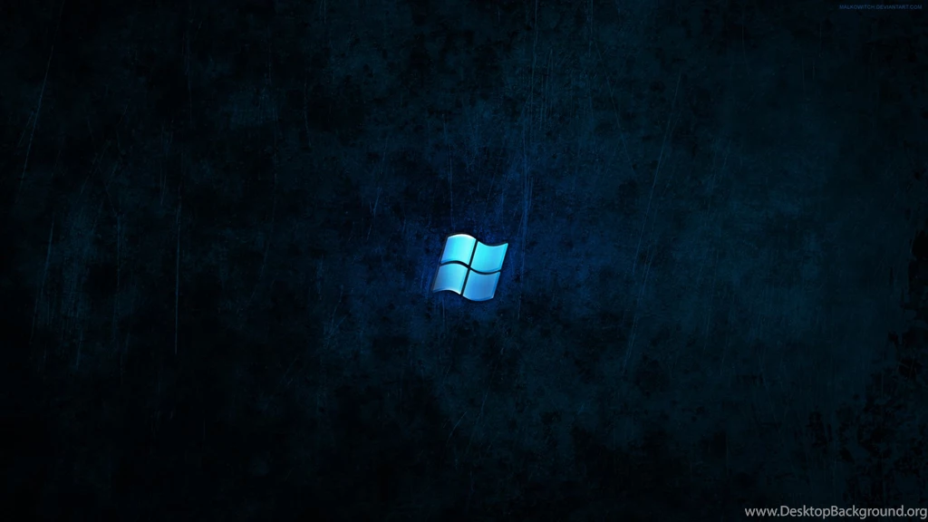 Windows Dark Blue Wallpapers By Malkowitch On DeviantArt   Blue ...