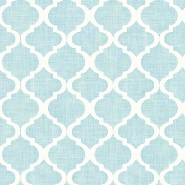 MEA79013 Aqua Watercolor Quatrefoil Tabitha Meadowlark ...