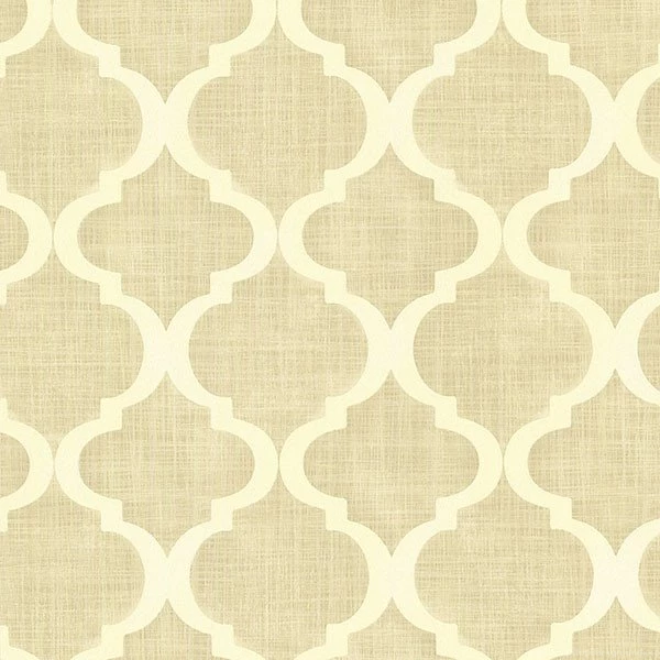 Palace Beige Quatrefoil Wallpapers From The Alhambra Collection By ...