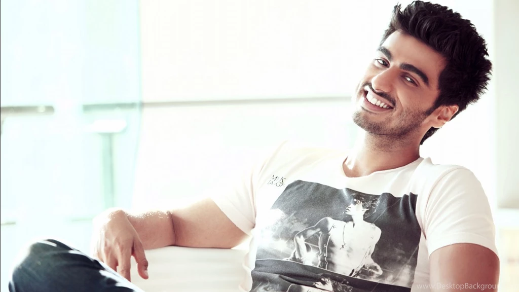 HD Backgrounds Arjun Kapoor White T shirt Smile Bollywood Actor ...