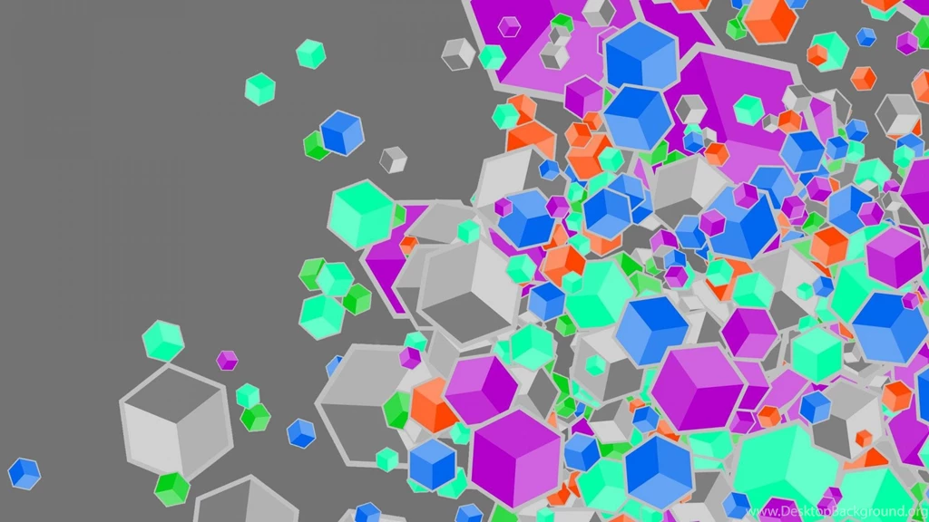 Colorful Cubes Abstract Art Hd Wallpapers (