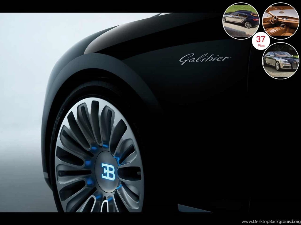 Bugatti 16C Galibier Concept Close up