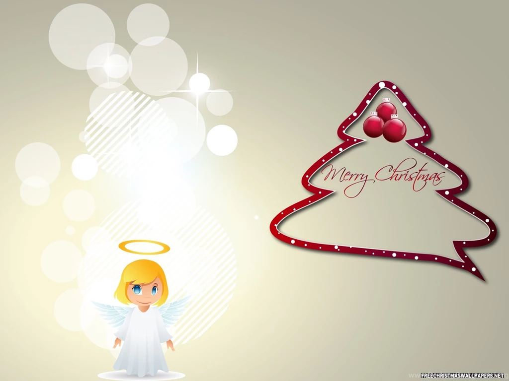 Merry Christmas Angel Wallpapers