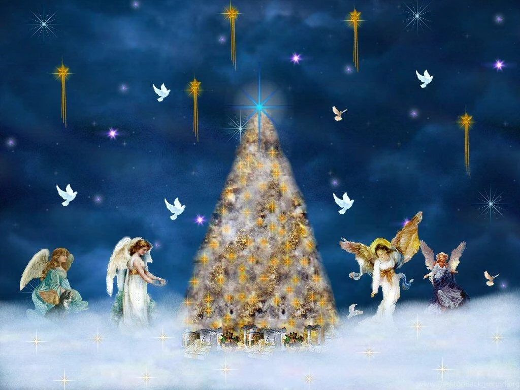 Christmas Angel Wallpapers Wallpapers Cave