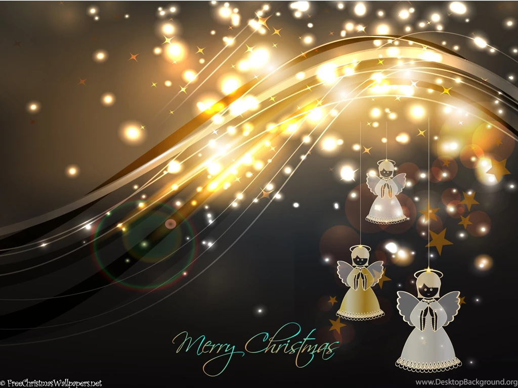 Christmas Angel Ornaments Wallpapers