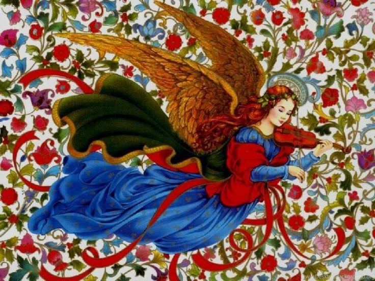 Free Angel Postcard Image