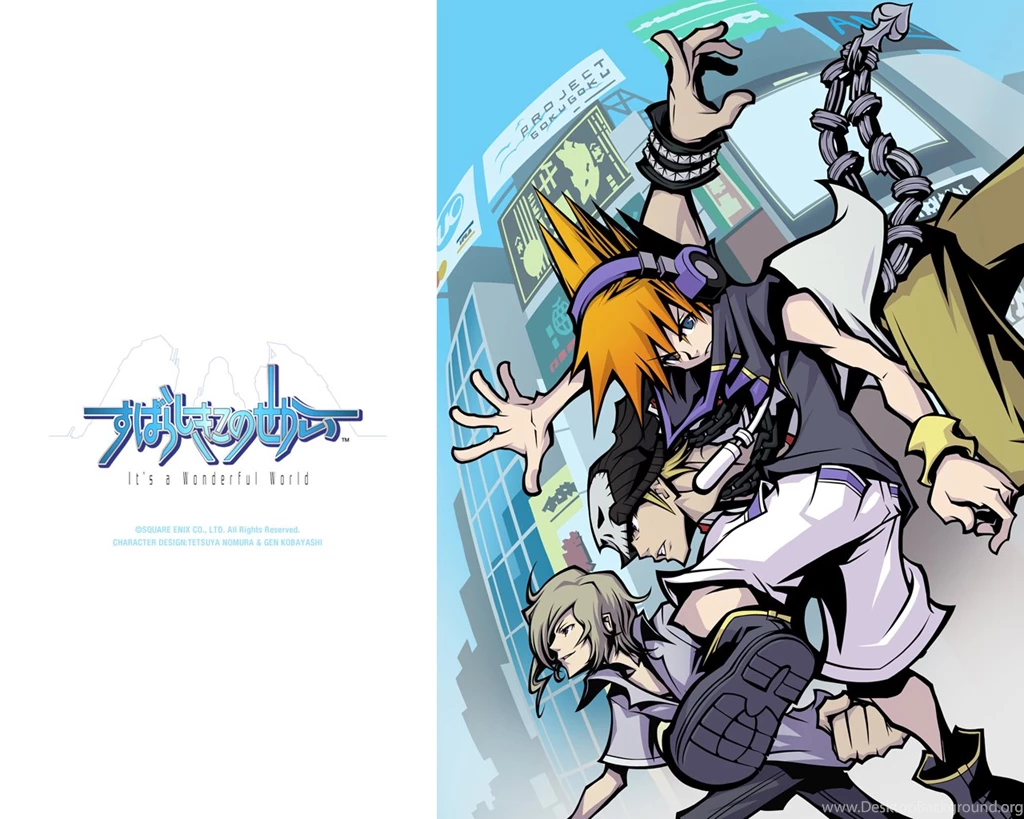 The World Ends With You The World Ends With You TWEWY Wallpapers ...
