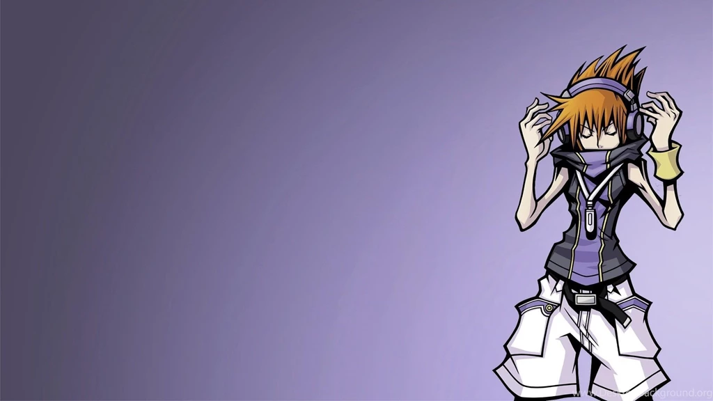 Minimalistic The World Ends With You Wallpapers