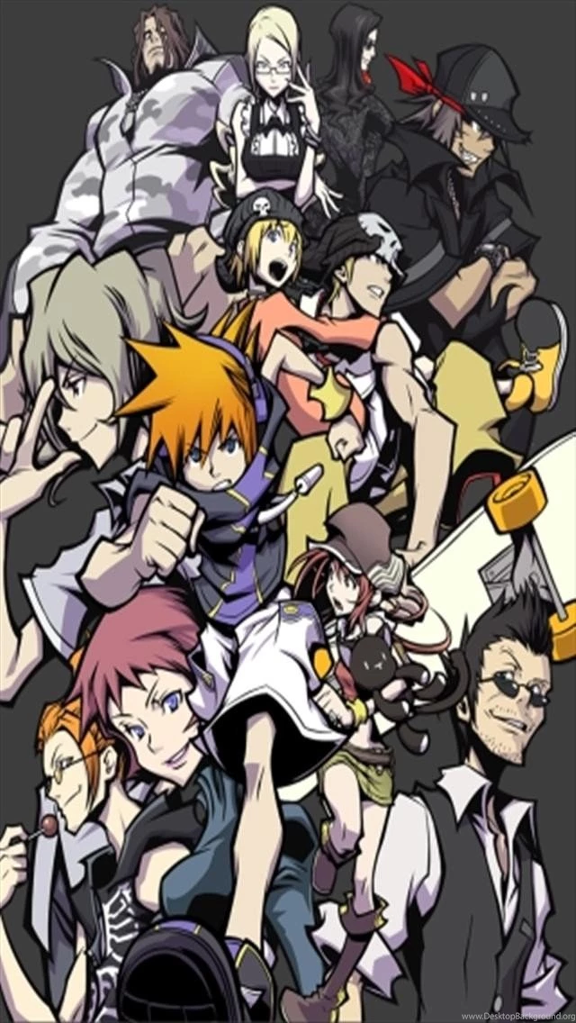 The World Ends With You 2 Game iPhone Wallpapers, iPhone 5(s)/4(s ...